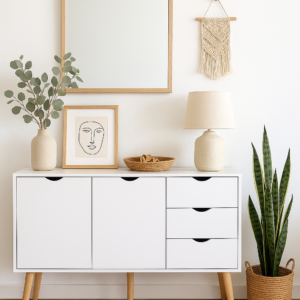 APARADOR FIANO 3 CAJONES 2 PUERTAS