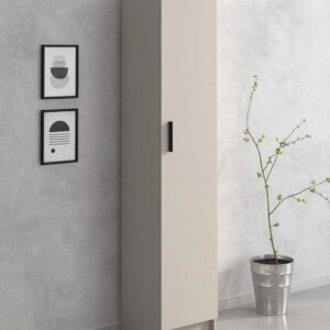 Mueble multiusos una puerta beige