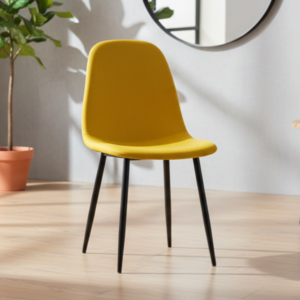 PACK DE 4 SILLAS JAMES MOSTAZA