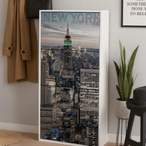 ZAPATERO 3 TRAMPONES BLANCO/MANHATTAN.