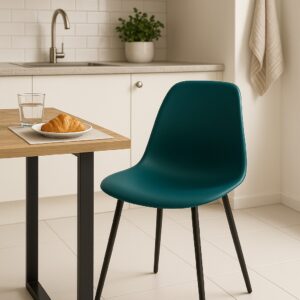 PACK DE 4 SILLAS ATLANTIC AZUL PETROLEO