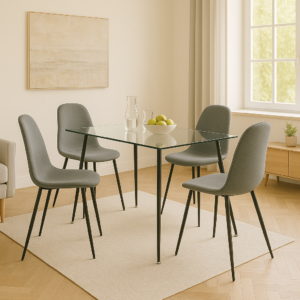 MESA FIJA PIMER PATAS NEGRAS