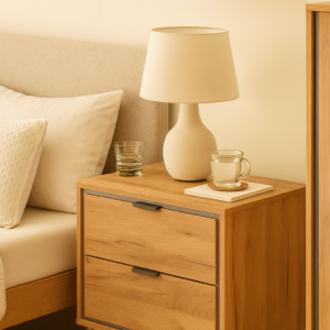 MESITA 2 CAJONES SFORZA ROBLE NATURAL