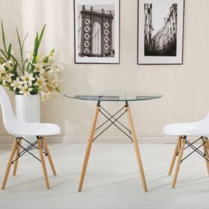 MESA REDONDA 800x740MM VINTAGE