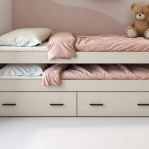 Cama compacto con cajonera Aura