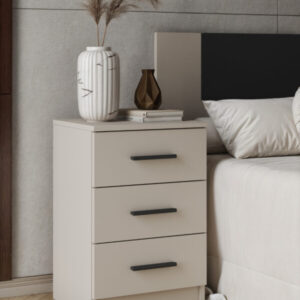 Mesita de noche 3 cajones Aura