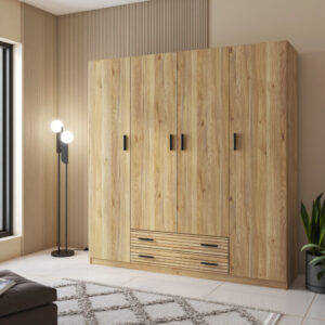 Armario 4 puertas 2 cajones Rapid