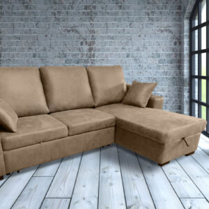 Shaiselongue cama con arcón Corea