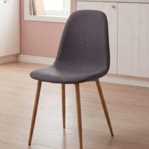 Pack 4 sillas James gris acero