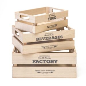 Set 3 cajas Factory