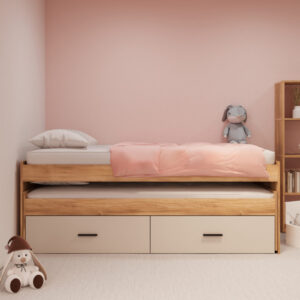 Cama compacto con cajonera Elba