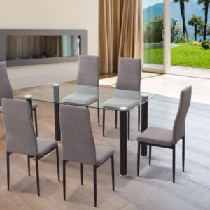 Promoción conjunto comedor y 6 sillas Yuri