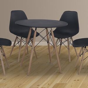 Conjunto comedor y 4 sillas Dinamarca