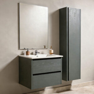 Conjunto Baño Mueble 2 cajones, 60cms+ Columna Mod. Family