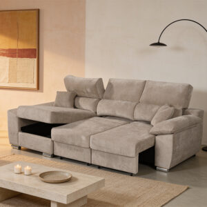 Chaiselongue cama con arcón Pedro